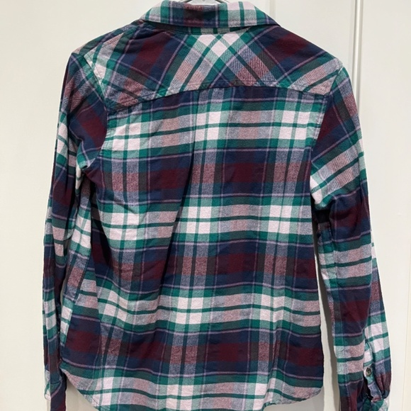 Natural Reflections Flannel / Plaid Shirt - red, blue, white - Picture 2 of 3